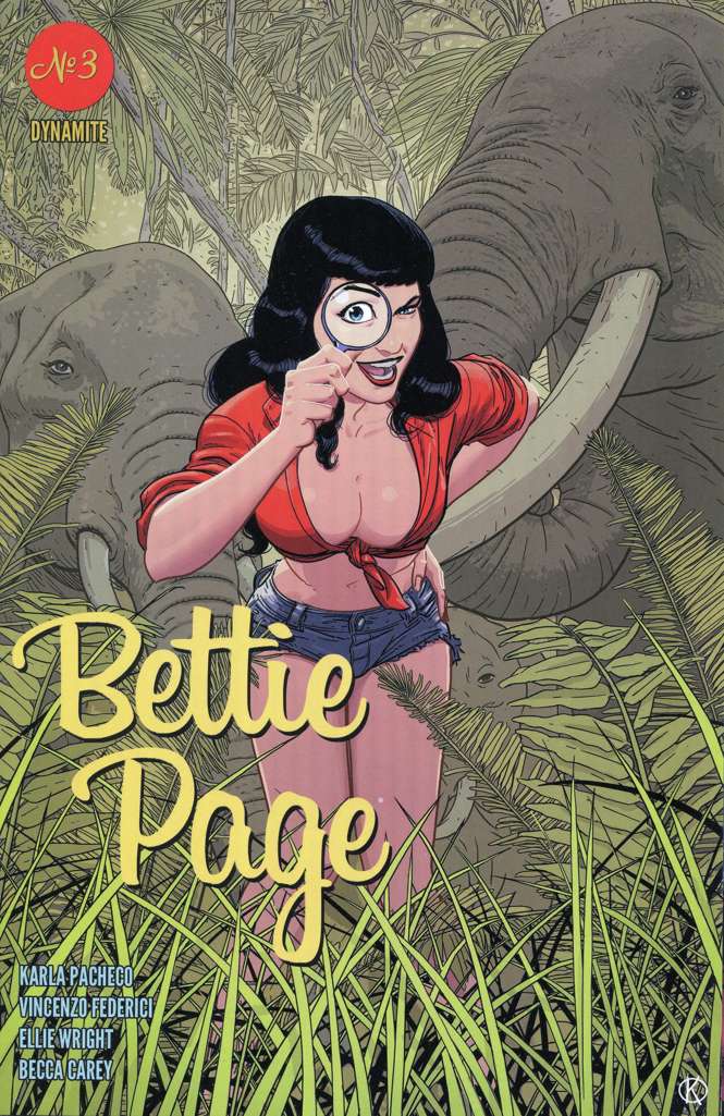 Bettie Page (Dynamite, Vol. 3) #3 Variation B