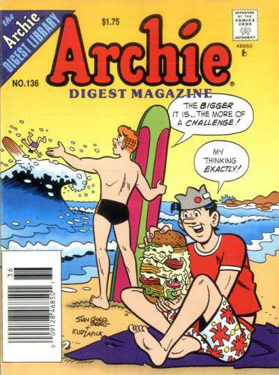 Archie Digest Magazine #136 Newsstand Edition