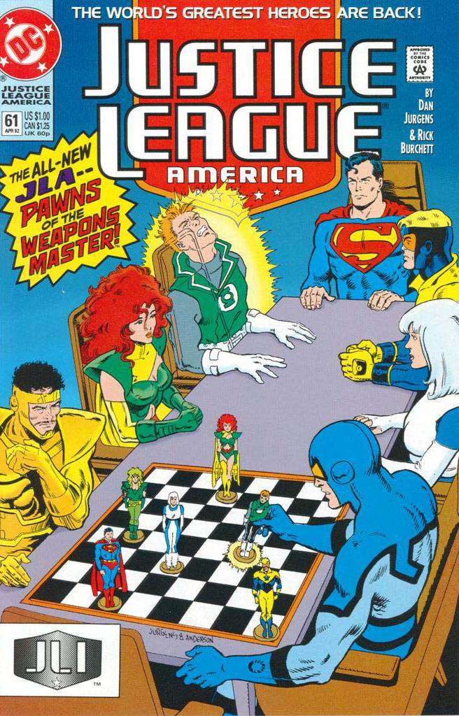 Justice League America #61