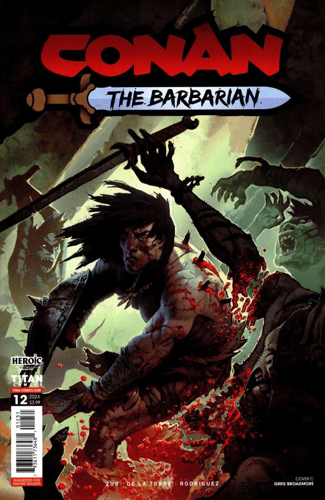 Conan: The Barbarian (Titan) #12 Variation C