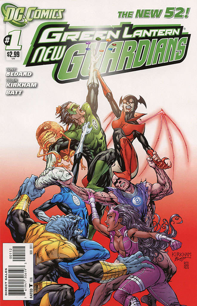 Green Lantern: New Guardians #1  - 2nd printing