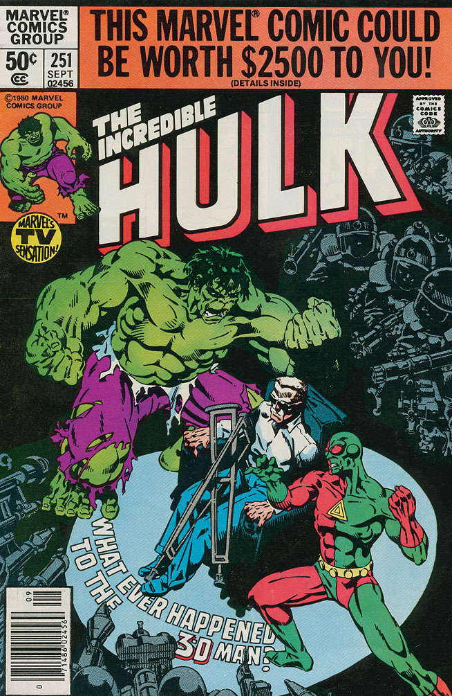 The Incredible Hulk #251 Newsstand Edition