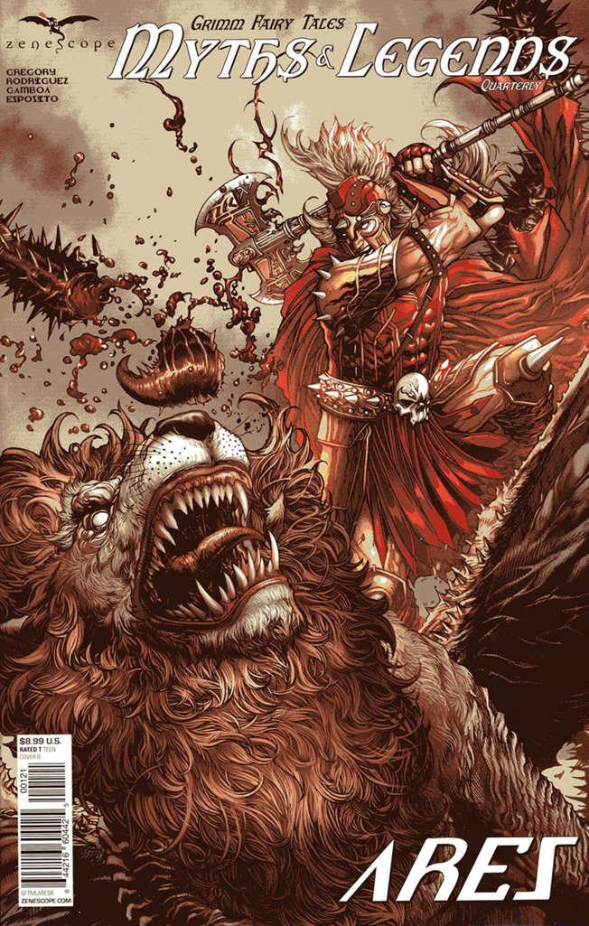 Grimm Fairy Tales Myths & Legends Quarterly: Ares #1 Variation B