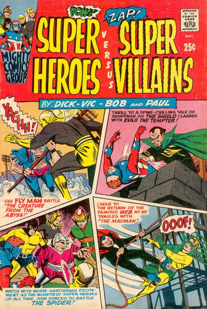 Super Heroes Versus Super Villains