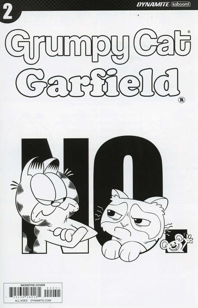 Grumpy Cat/Garfield #2 Variation E