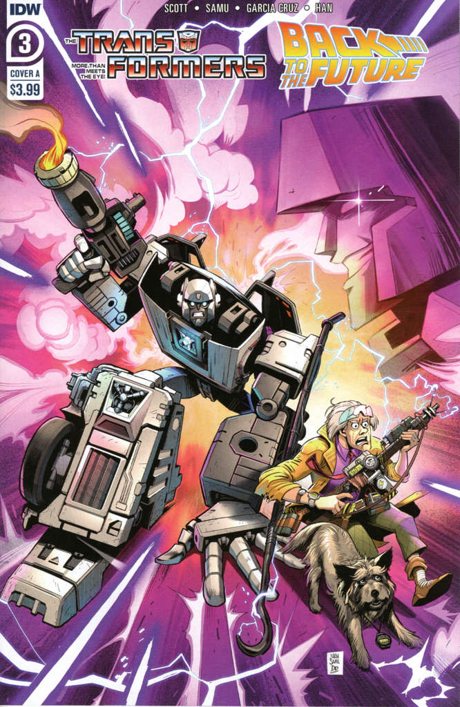 Transformers/Back to the Future #3 Variation A