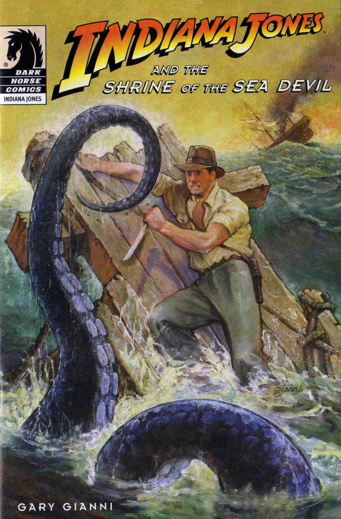 Indiana Jones and the Shrine of the Sea Devil #1 Giveaway Version