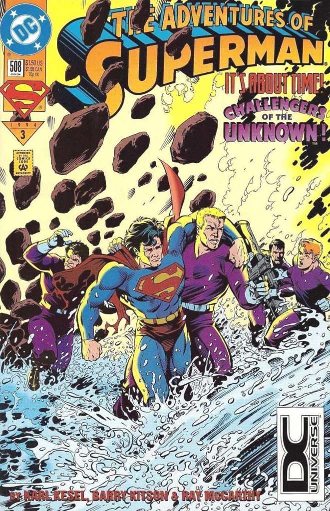 Adventures of Superman #508  - 2nd printing