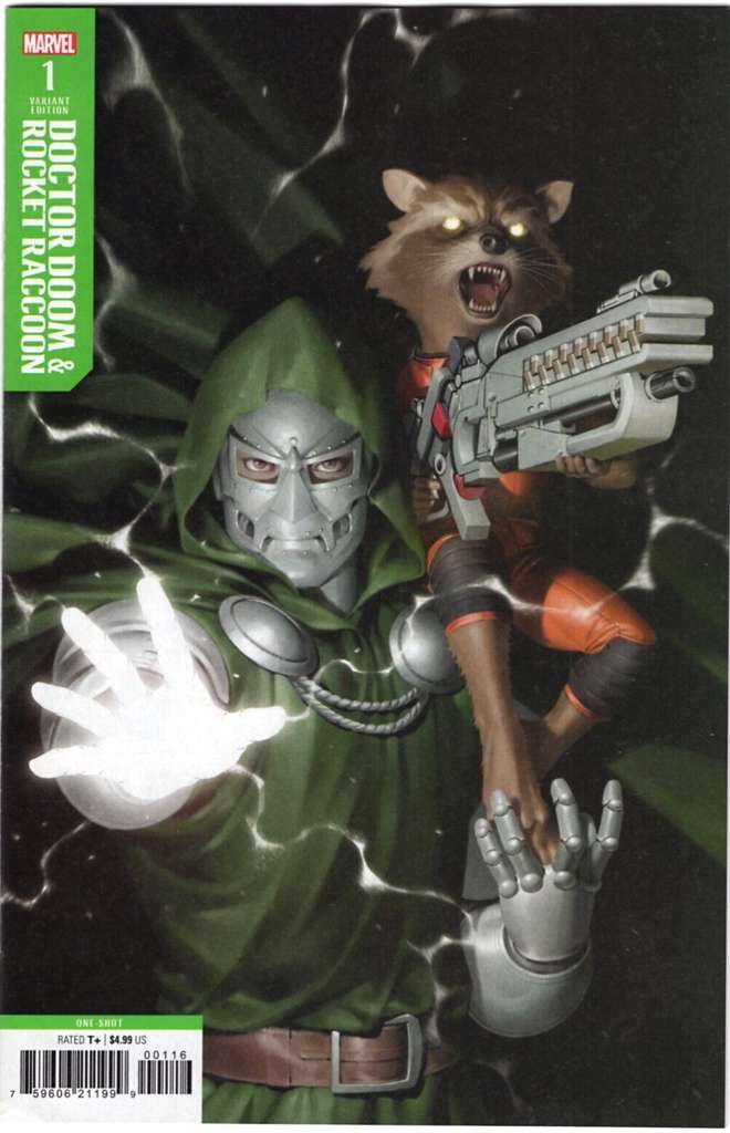 Doctor Doom & Rocket Raccoon #1 Variation D