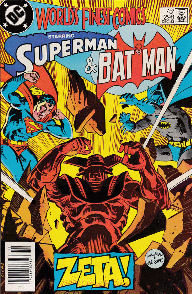 World’s Finest Comics #298 Newsstand Edition