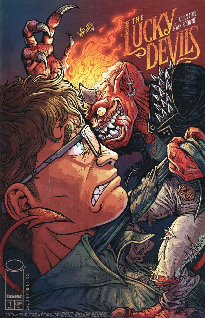 The Lucky Devils #1 Variation A - 2nd printing