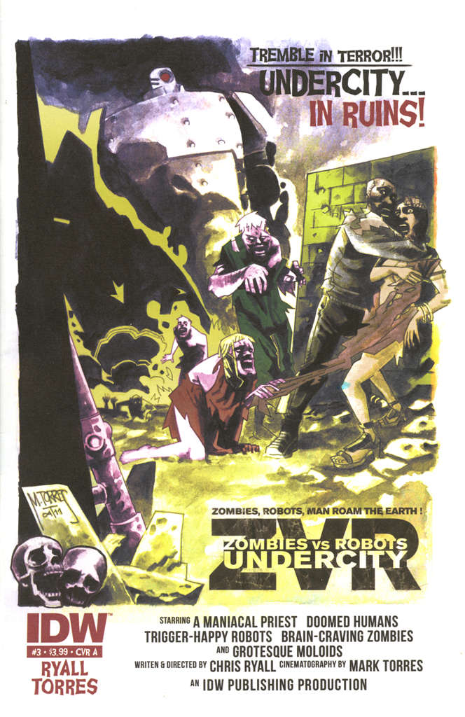 Zombies vs. Robots: Undercity #3 Variation A
