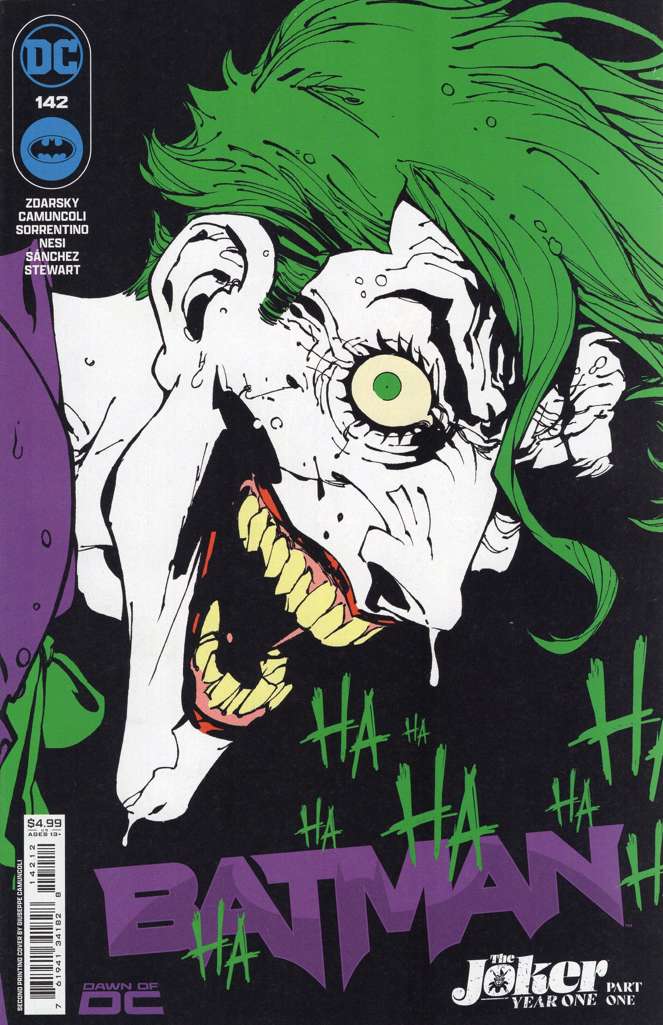 Batman (3rd Series) #142  - 2nd printing
