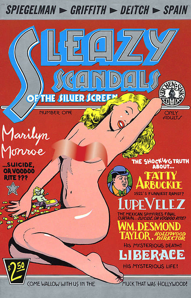 Sleazy Scandals of the Silver Screen #1  - 3rd printing