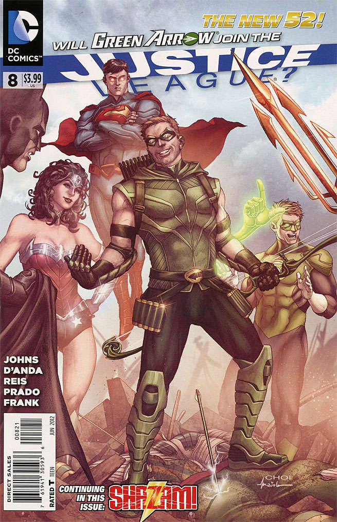 Justice League (2nd Series) #8 Variation A