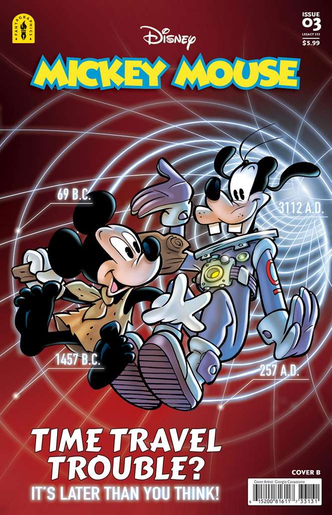 Mickey Mouse Legacy #3 Variation B