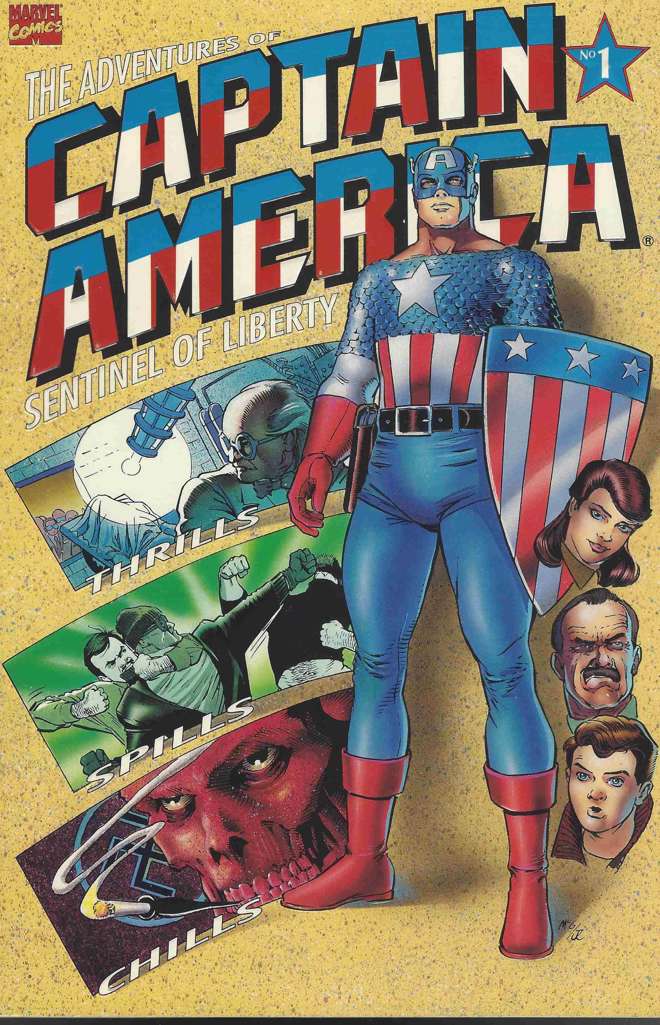 Adventures of Captain America #1 Newsstand Edition
