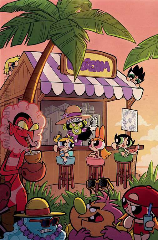 The Powerpuff Girls Supervillain Spectacular #1 Variation F