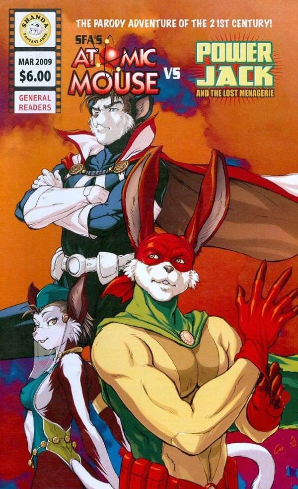 Atomic Mouse vs. Power Jack and the Lost Menagerie