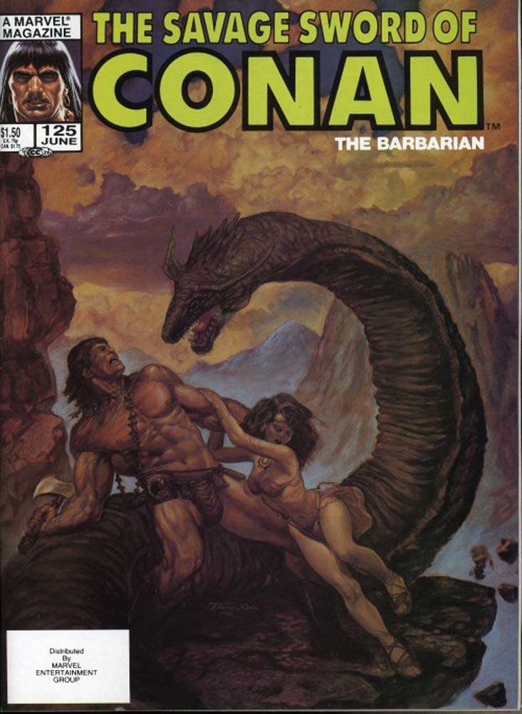 Savage Sword of Conan #125