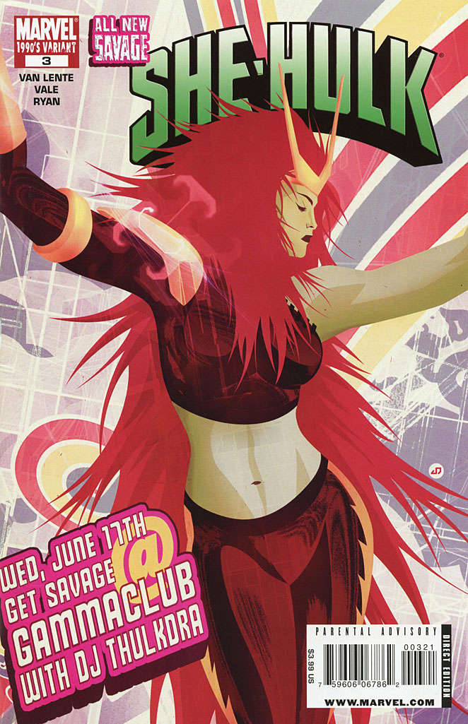 Savage She-Hulk (2nd Series) #3 Variation A