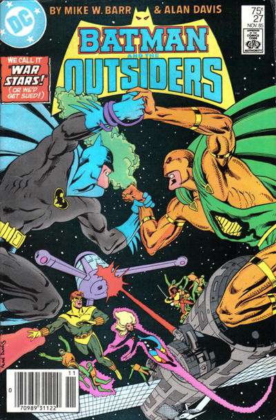 Batman and the Outsiders #27 Newsstand Edition