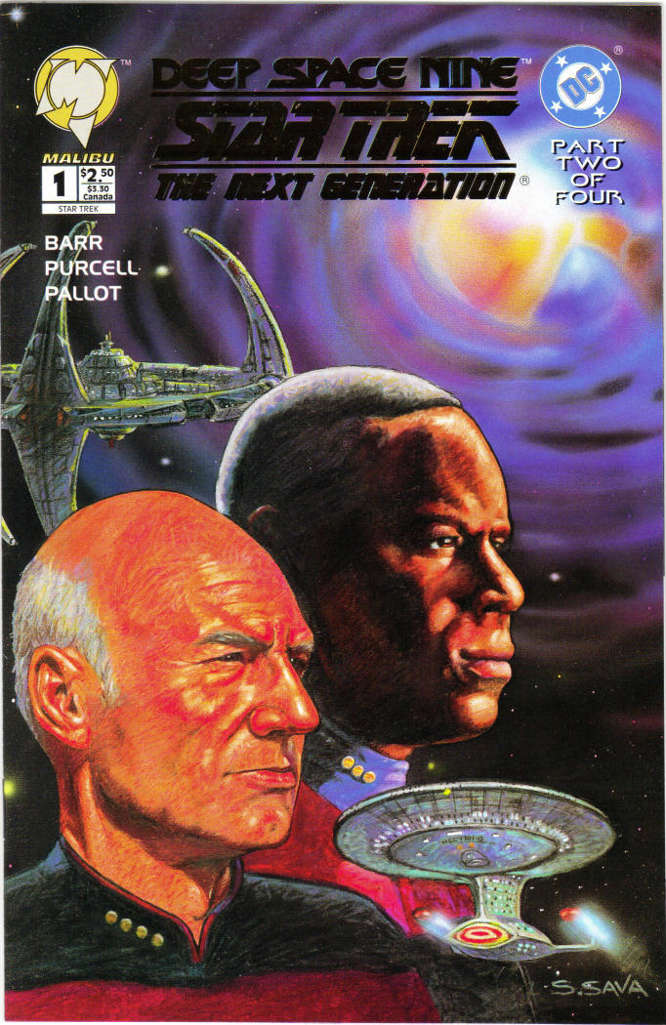 Star Trek: Deep Space Nine/Star Trek: The Next Generation #1 Variation A