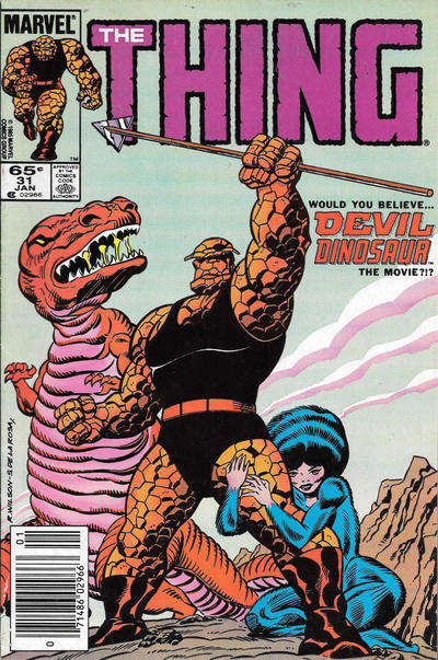 The Thing #31 Newsstand Edition