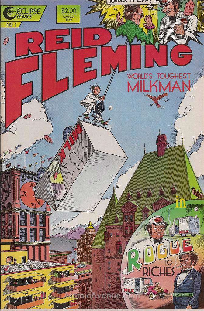 Reid Fleming, World’s Toughest Milkman #1  - 4th printing