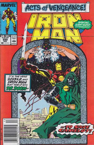 Iron Man (1st Series) #250 Newsstand Edition
