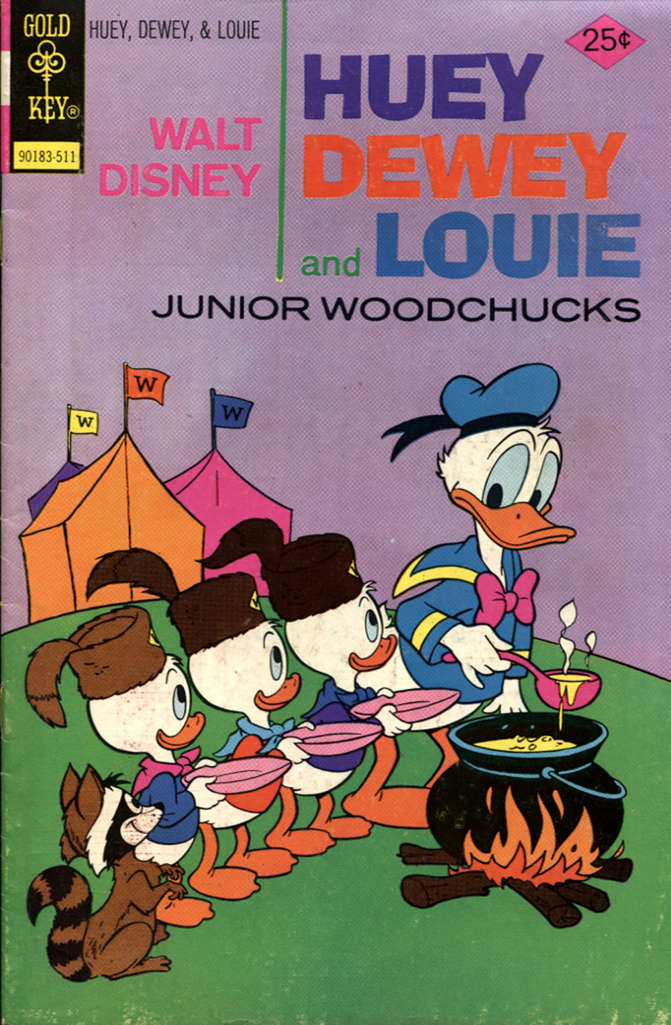 Huey, Dewey, and Louie Junior Woodchucks #35