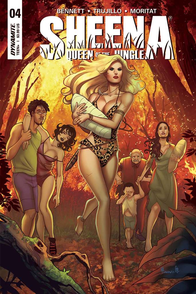Sheena (Dynamite) #4 Variation B