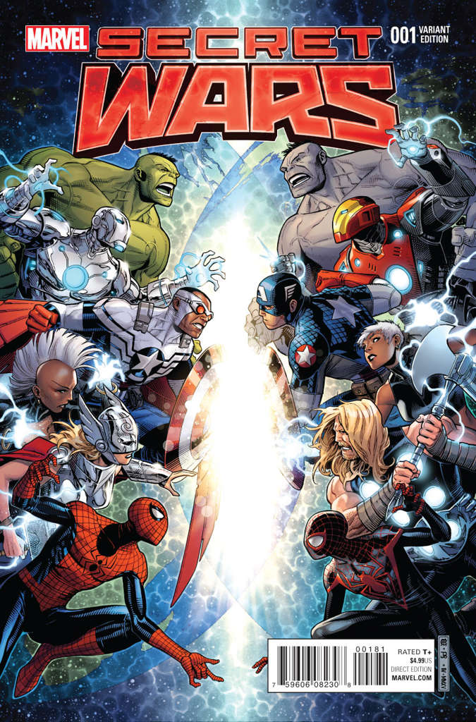 Secret Wars #1 Variation D
