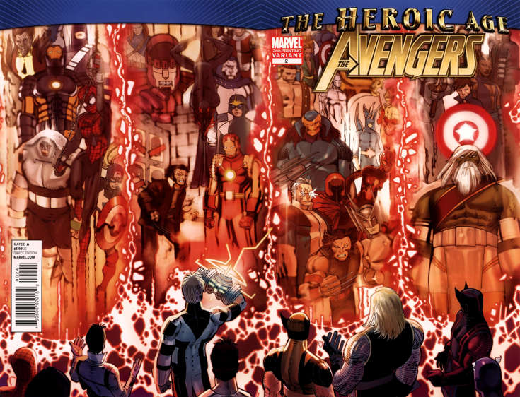 Avengers (Vol. 4) #2  - 2nd printing