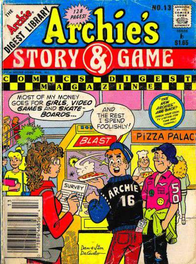 Archie’s Story & Game Digest Magazine #13