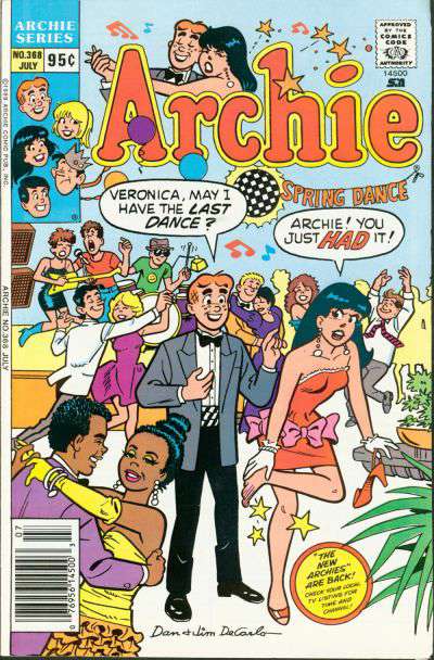 Archie #368 Newsstand Edition