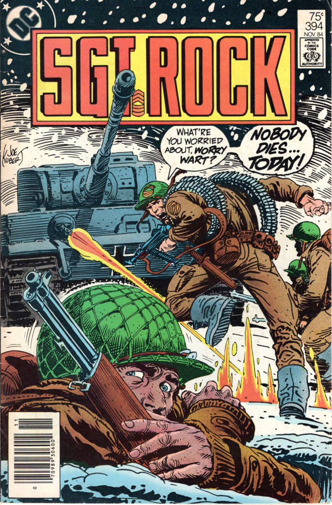 Sgt. Rock #394 Newsstand Edition