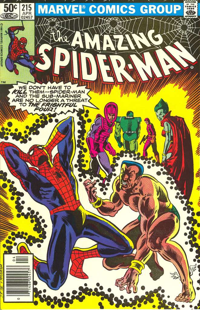 The Amazing Spider-Man #215 Newsstand Edition
