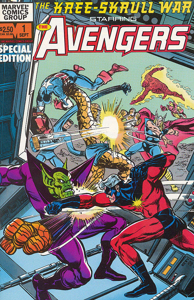 The Kree-Skrull War Starring The Avengers #1