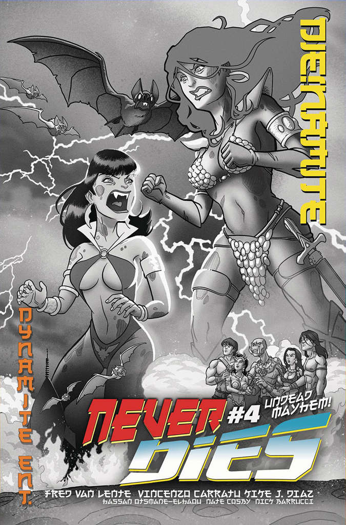 Die!Namite Never Dies! #4 Variation Q