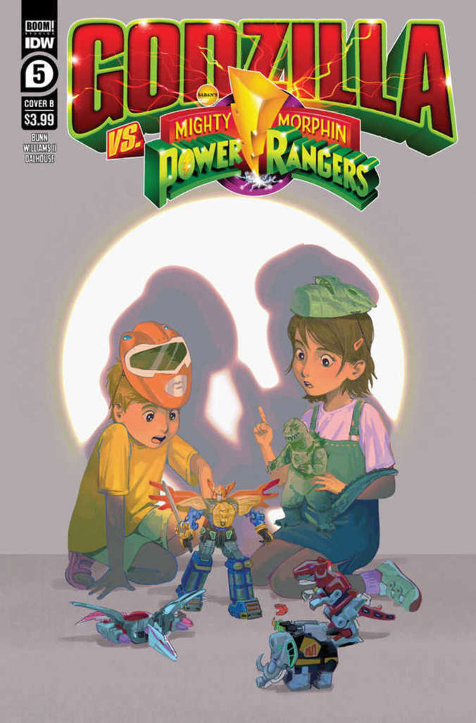 Godzilla Vs. The Mighty Morphin Power Rangers #5 Variation B