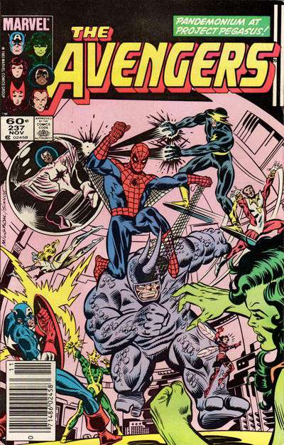 The Avengers #237 Newsstand Edition
