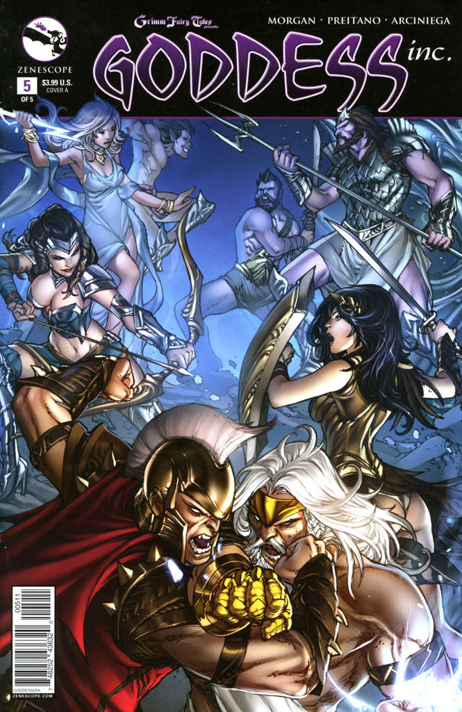 Grimm Fairy Tales presents Goddess Inc. #5 Variation A
