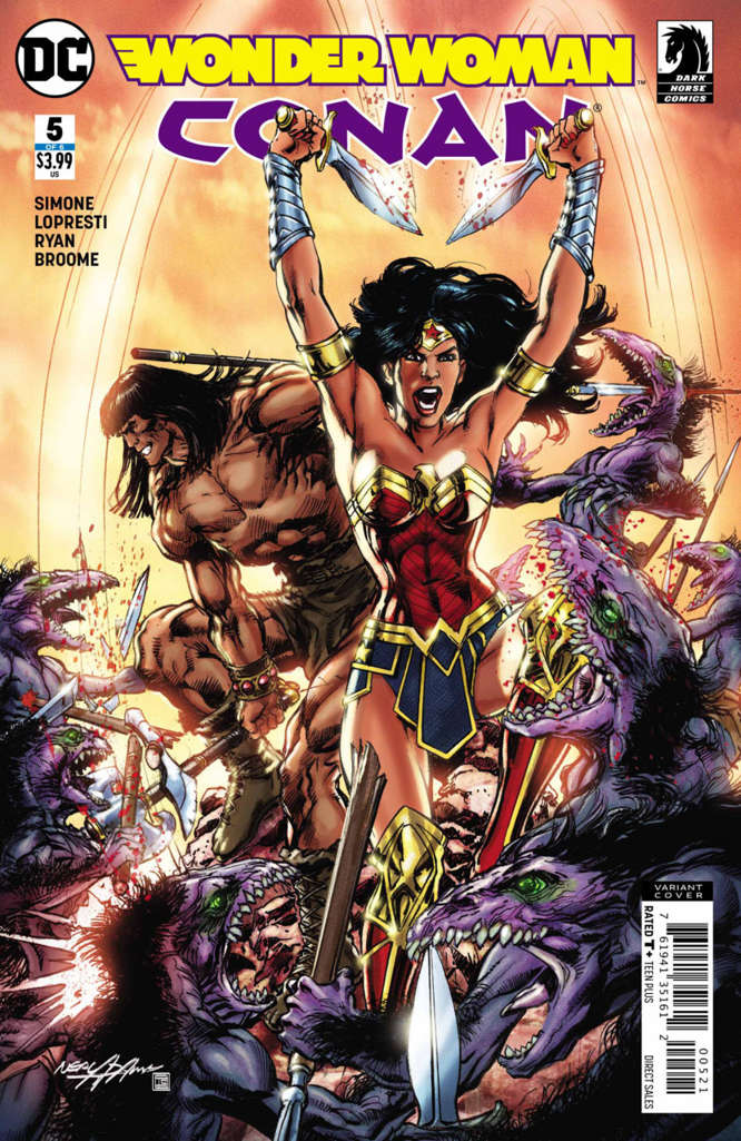 Wonder Woman/Conan #5 Variation A