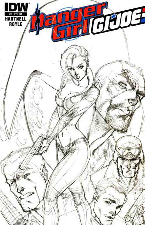 Danger Girl/G.I. Joe #1 Variation C