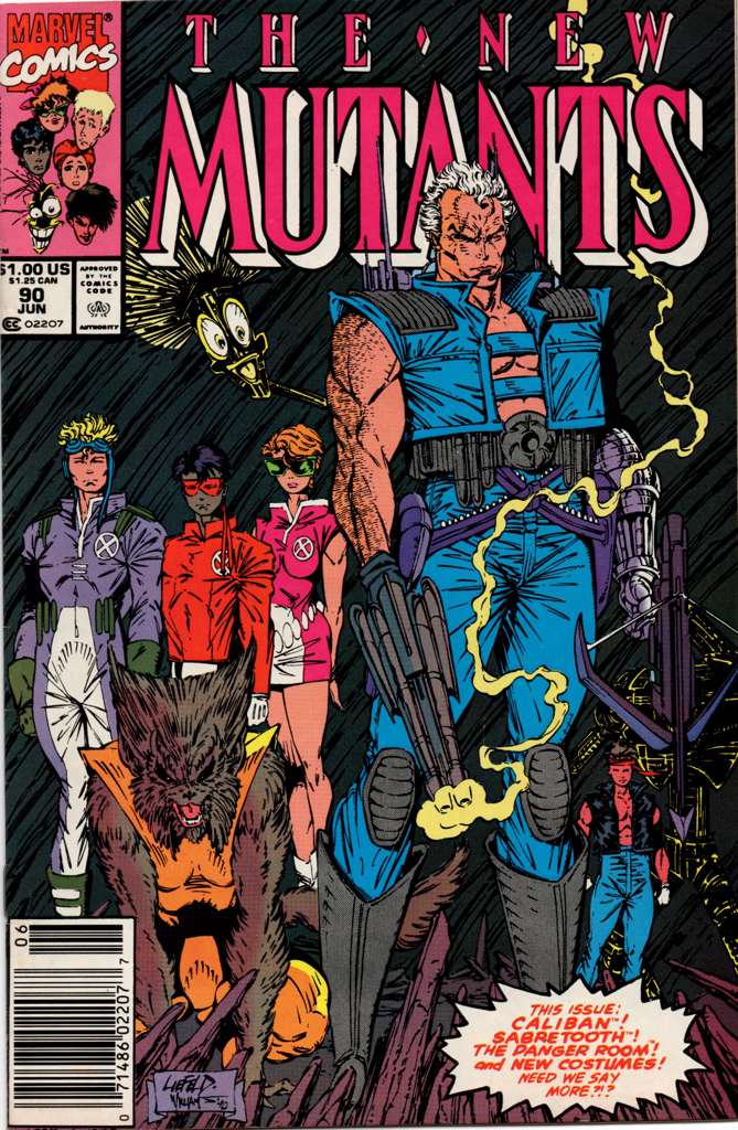The New Mutants #90 Newsstand Edition