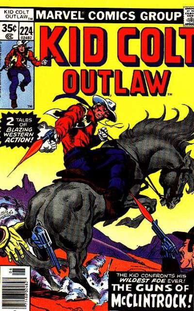 Kid Colt Outlaw #224