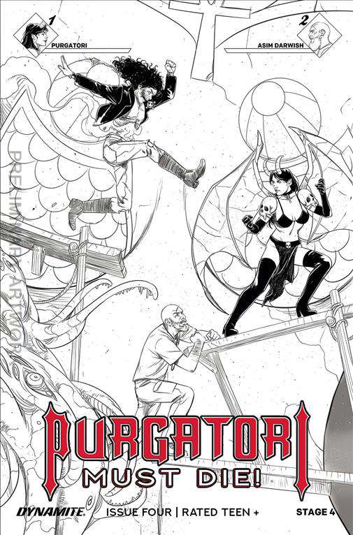 Purgatori Must Die #4 Variation D