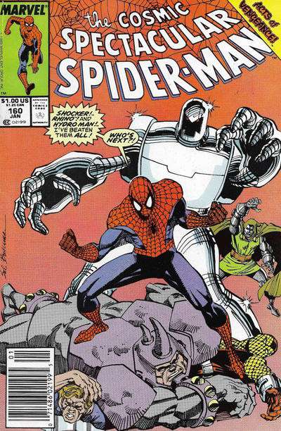 The Spectacular Spider-Man #160 Newsstand Edition