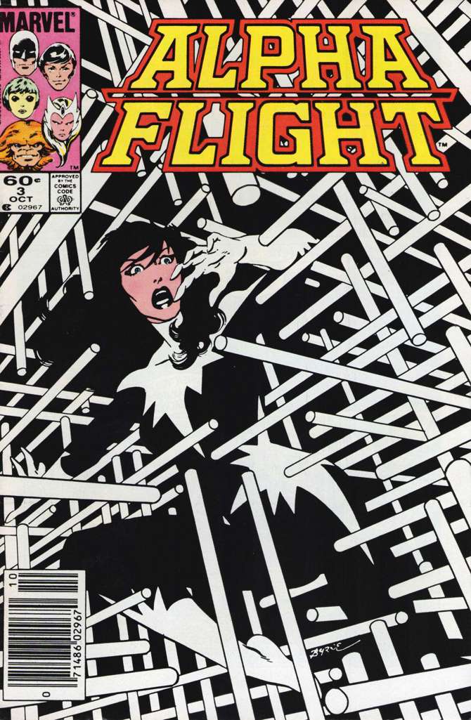 Alpha Flight (1st Series) #3 Newsstand Edition